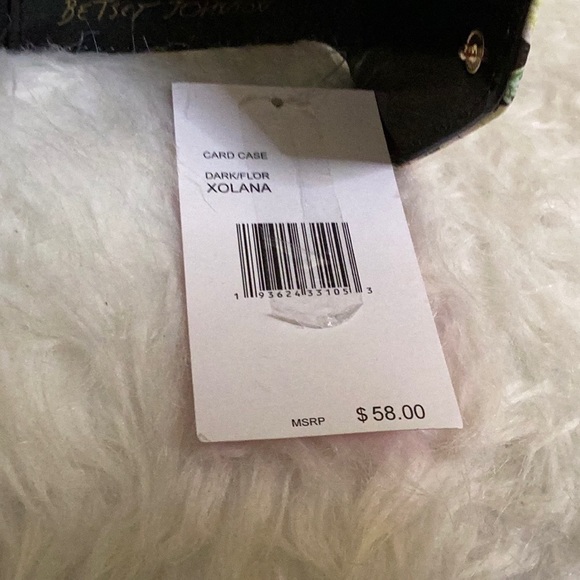 BETSEY JOHNSON, NWT, FLORAL CARD CASE/WALLET - Picture 14 of 15